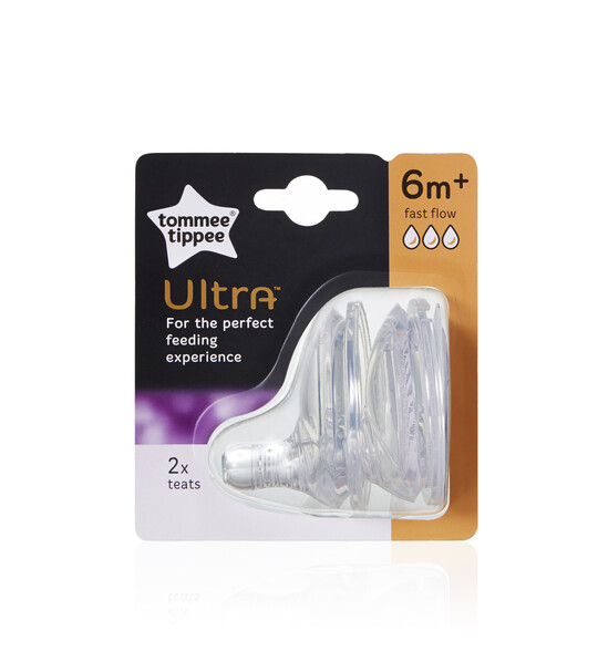 Tommee Tippee Ultra Fast Flow Teats image number 2
